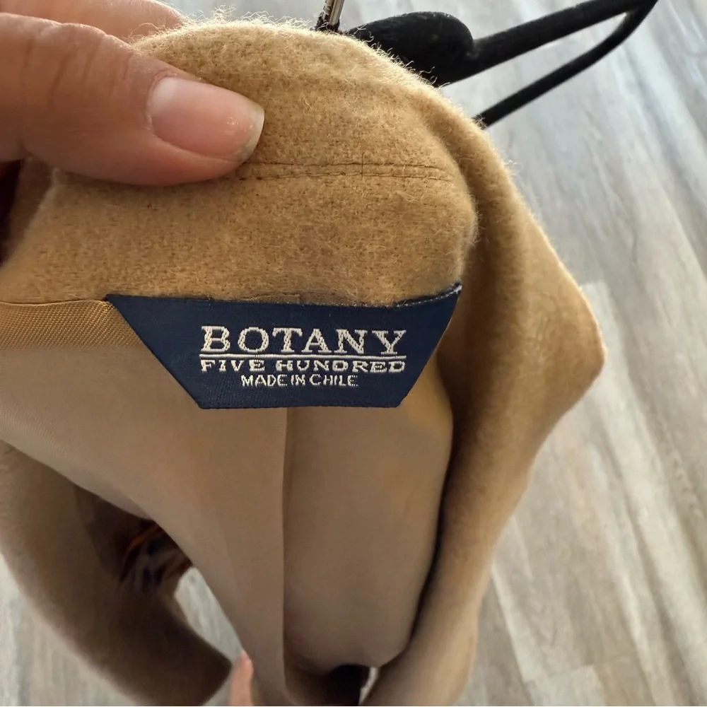 Botany 500  100% Camel Hair Tan Blazer Jacket